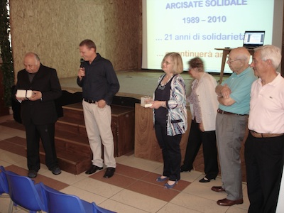 la festa dei 21 anni della cooperativa arcisate solidale